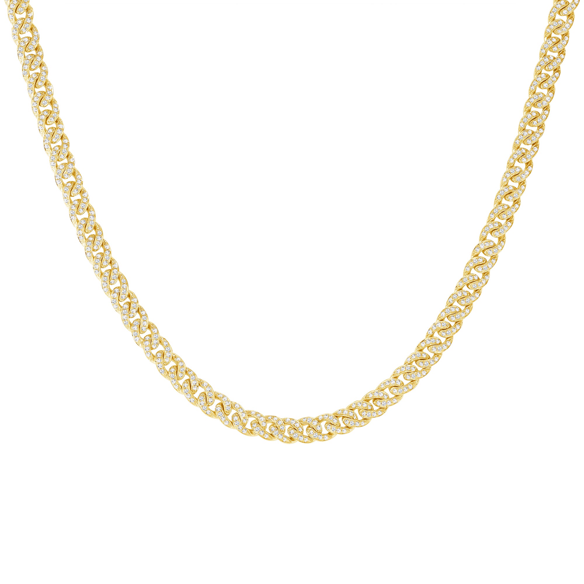 Ronnie Link Chain Necklace in Gold