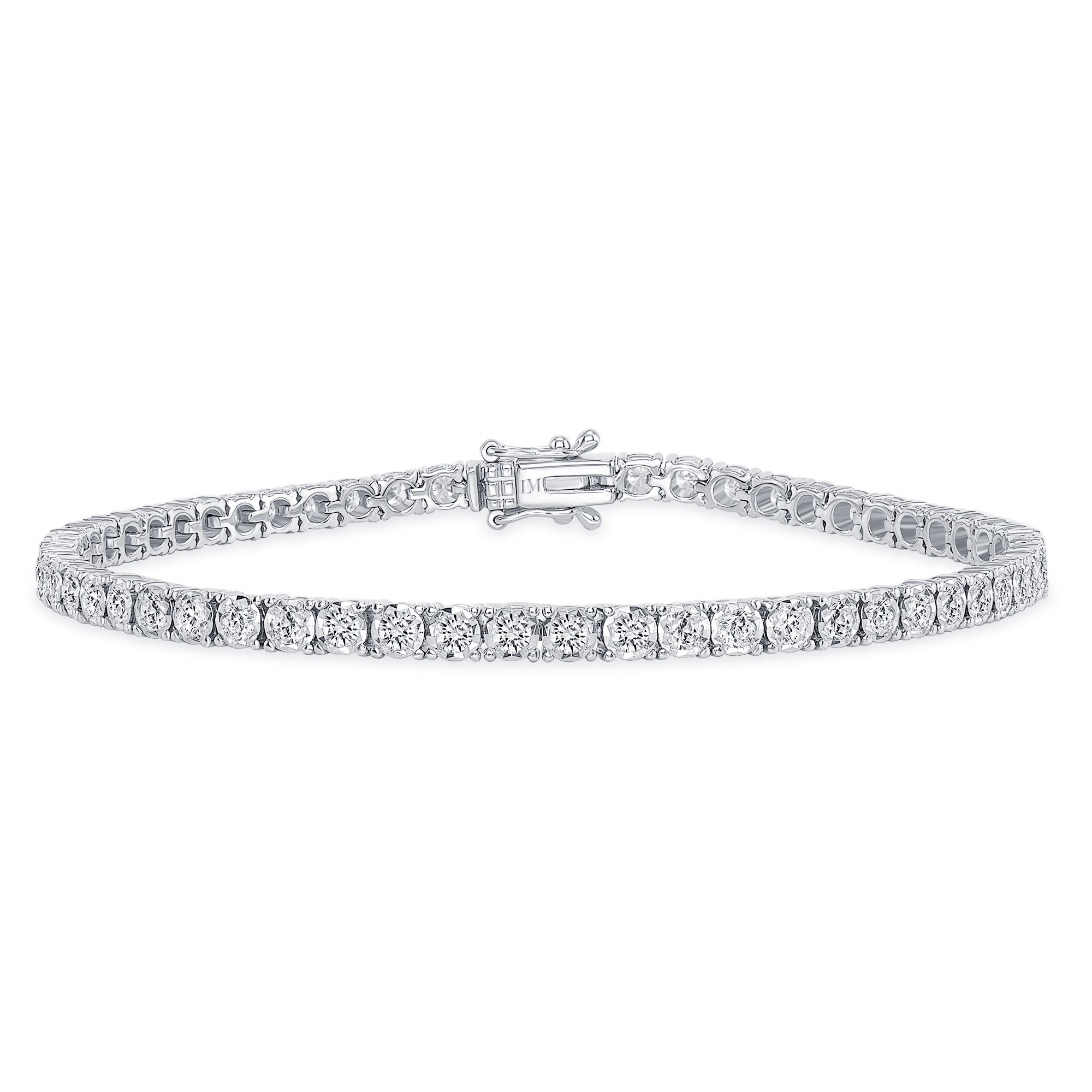 Sorelle Diamond Tennis Bracelet - White Gold
