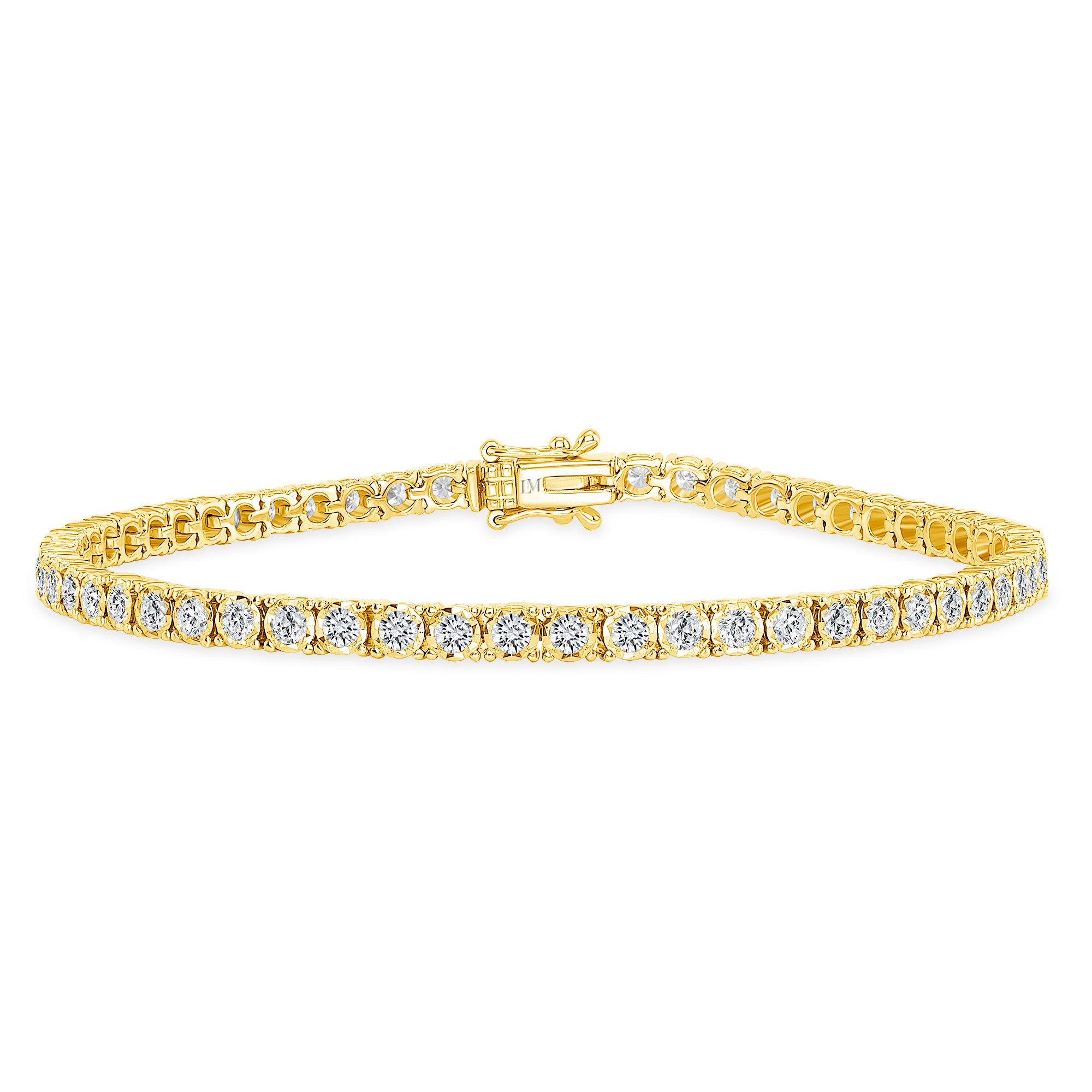 Sorelle Diamond Tennis Bracelet - Yellow Gold